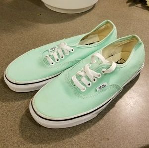 Mint Green Vans
